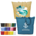 Brand Gear Oahu Polyester PVC Zippered Tote Bag (18"x16"x4 1/2")